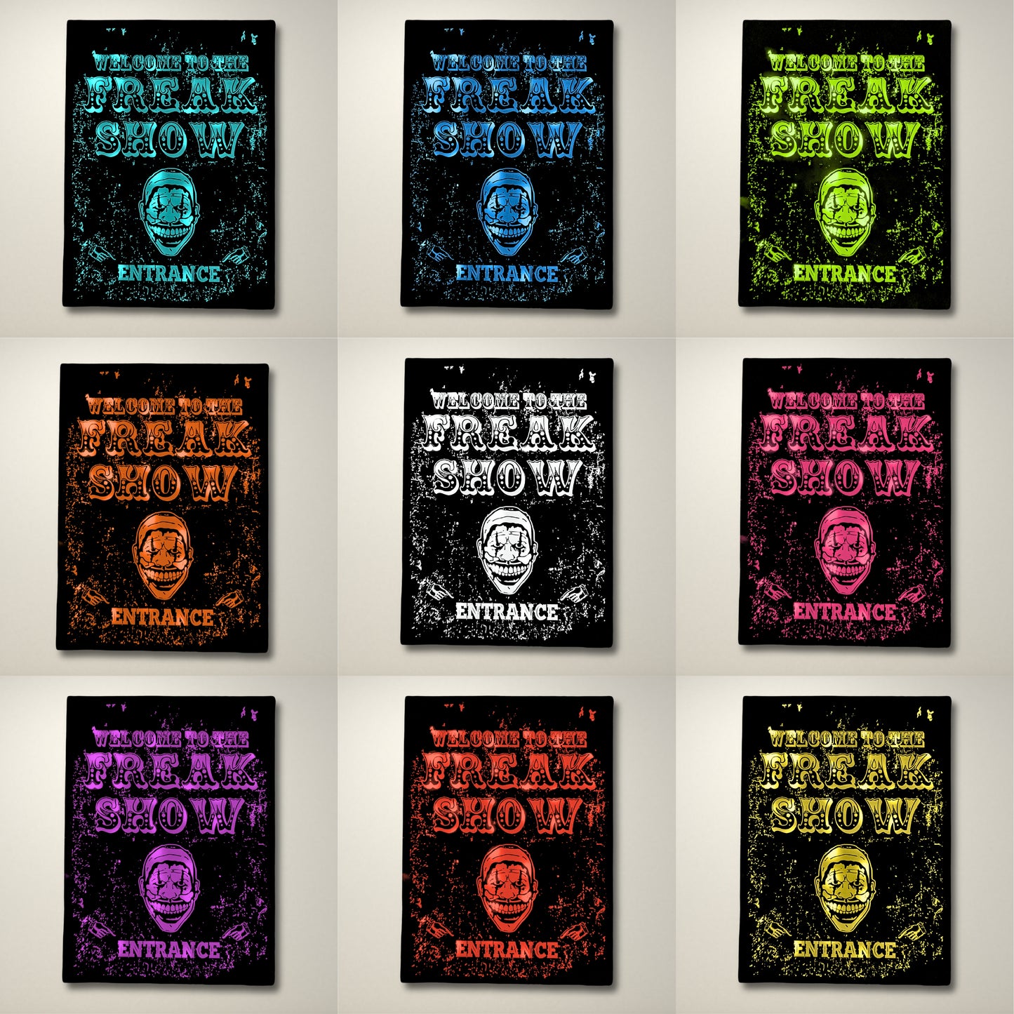 Welcome to the Freakshow  LED Lightbox Large
