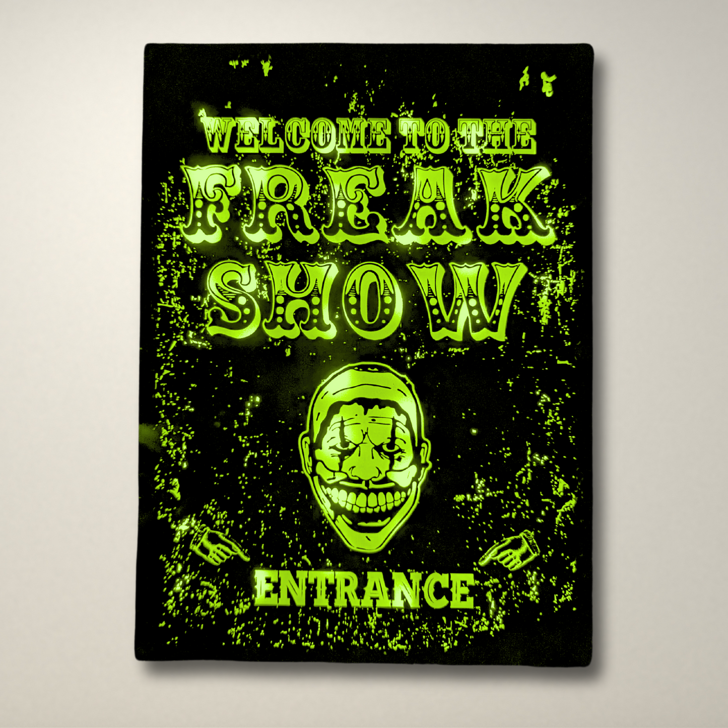 Welcome to the Freakshow  LED Lightbox Large