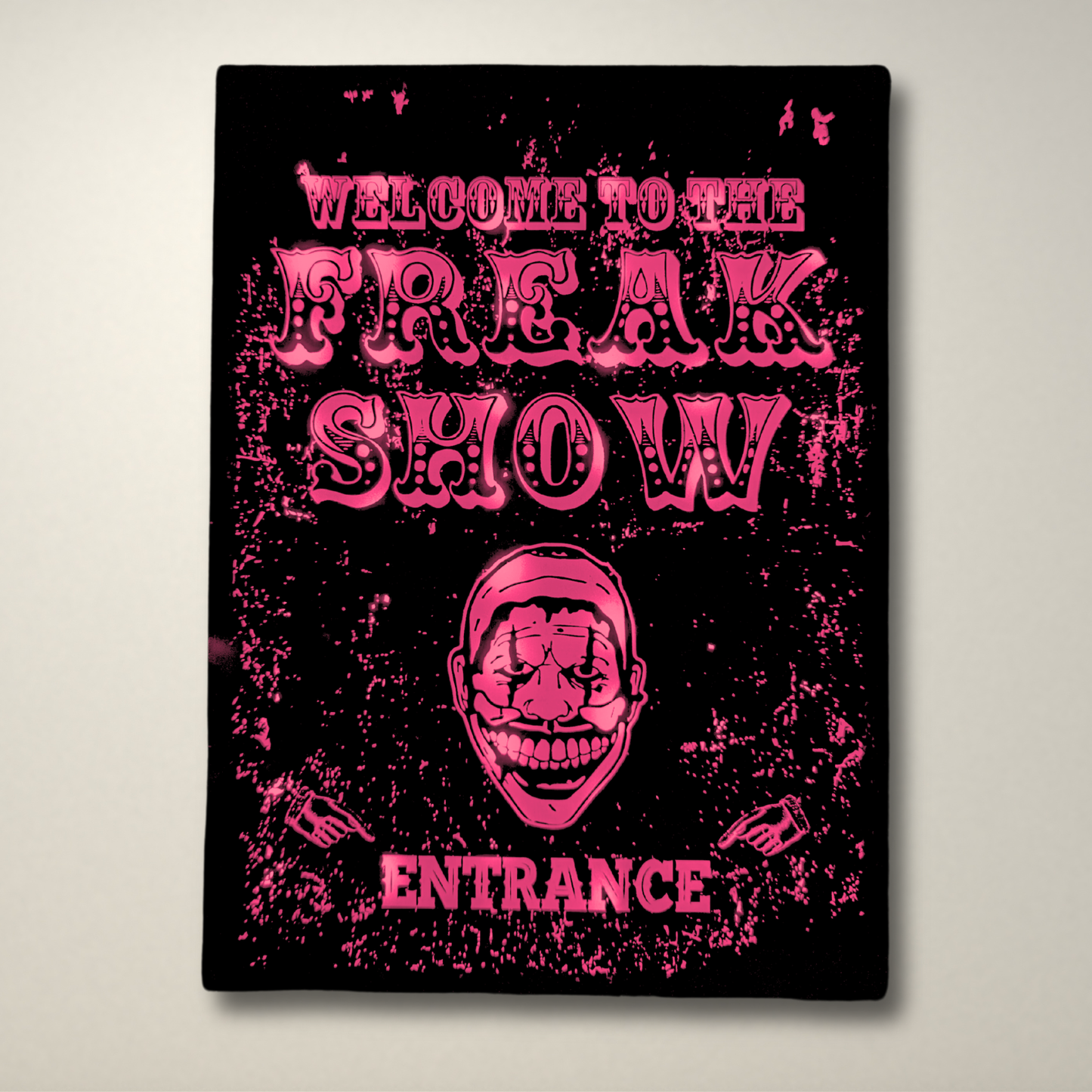 Welcome to the Freakshow  LED Lightbox Large