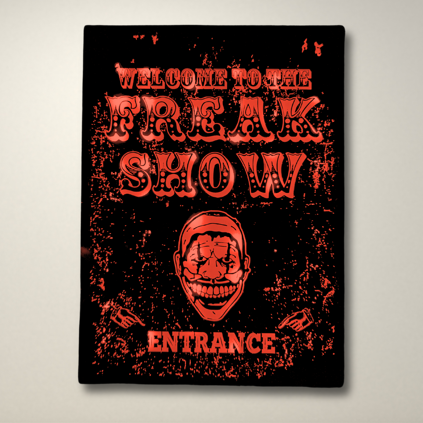 Welcome to the Freakshow  LED Lightbox Large