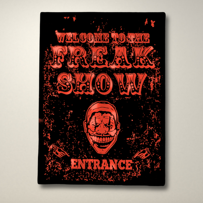 Welcome to the Freakshow  LED Lightbox Large