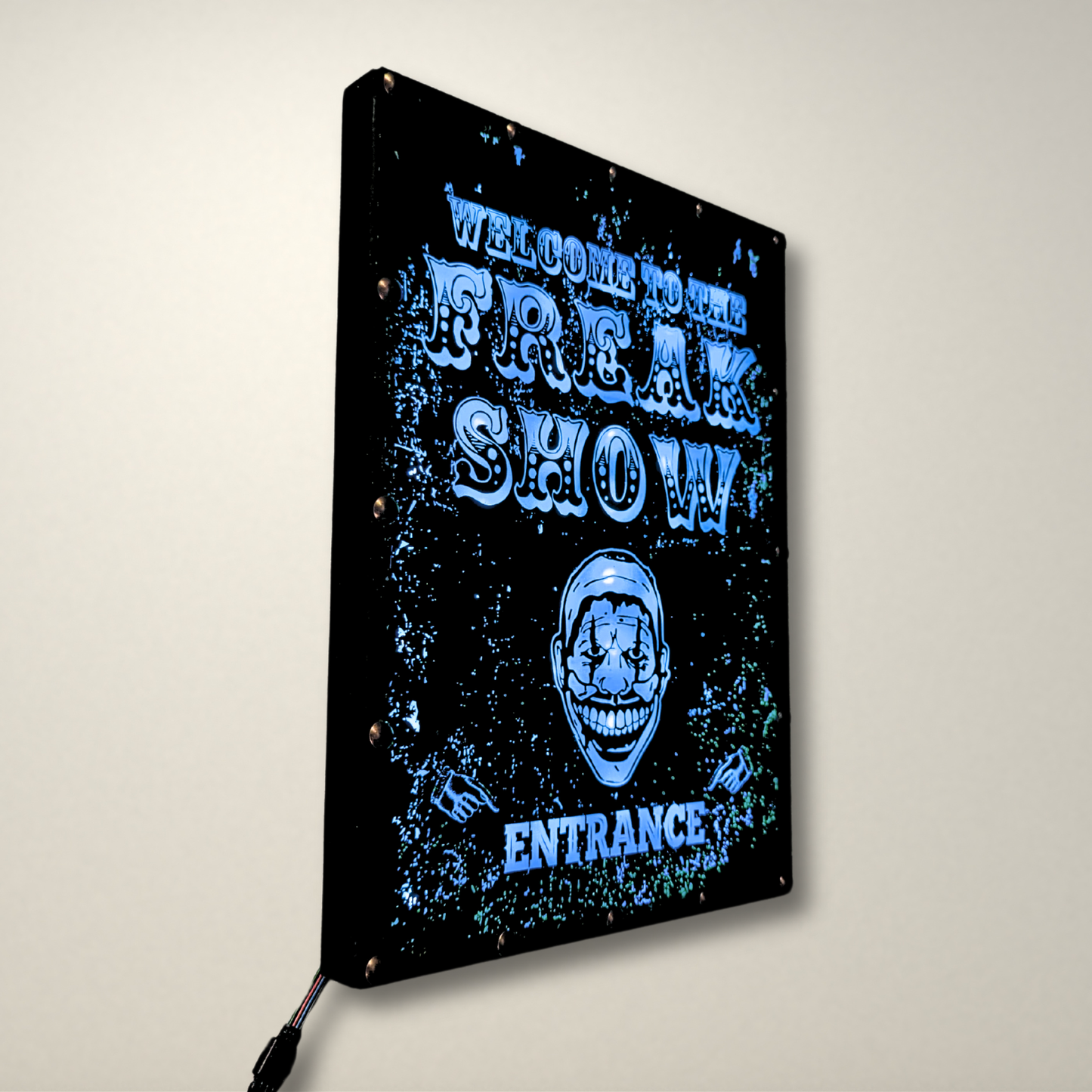 Welcome to the Freakshow  LED Lightbox Large