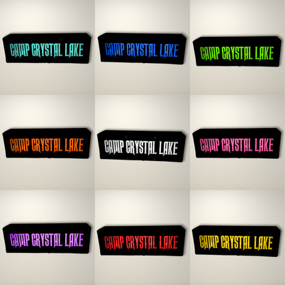 Camp Crystal Lake LED Lightbox