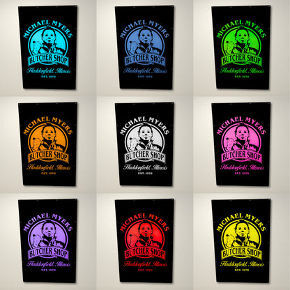 Butcher Shop Halloween Inspired LED Light Box