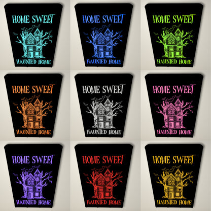 Home Sweet Haunted Home LED Lightbox Medium