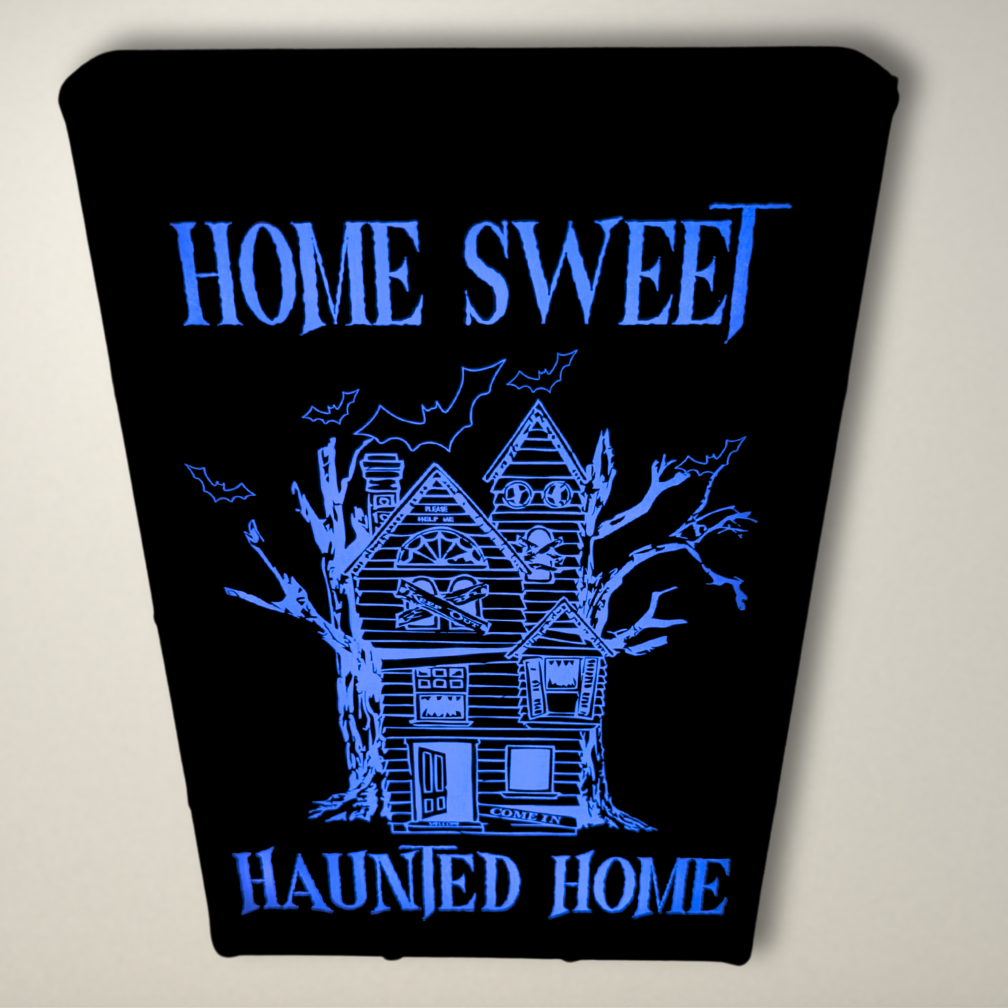 Home Sweet Haunted Home LED Lightbox Medium