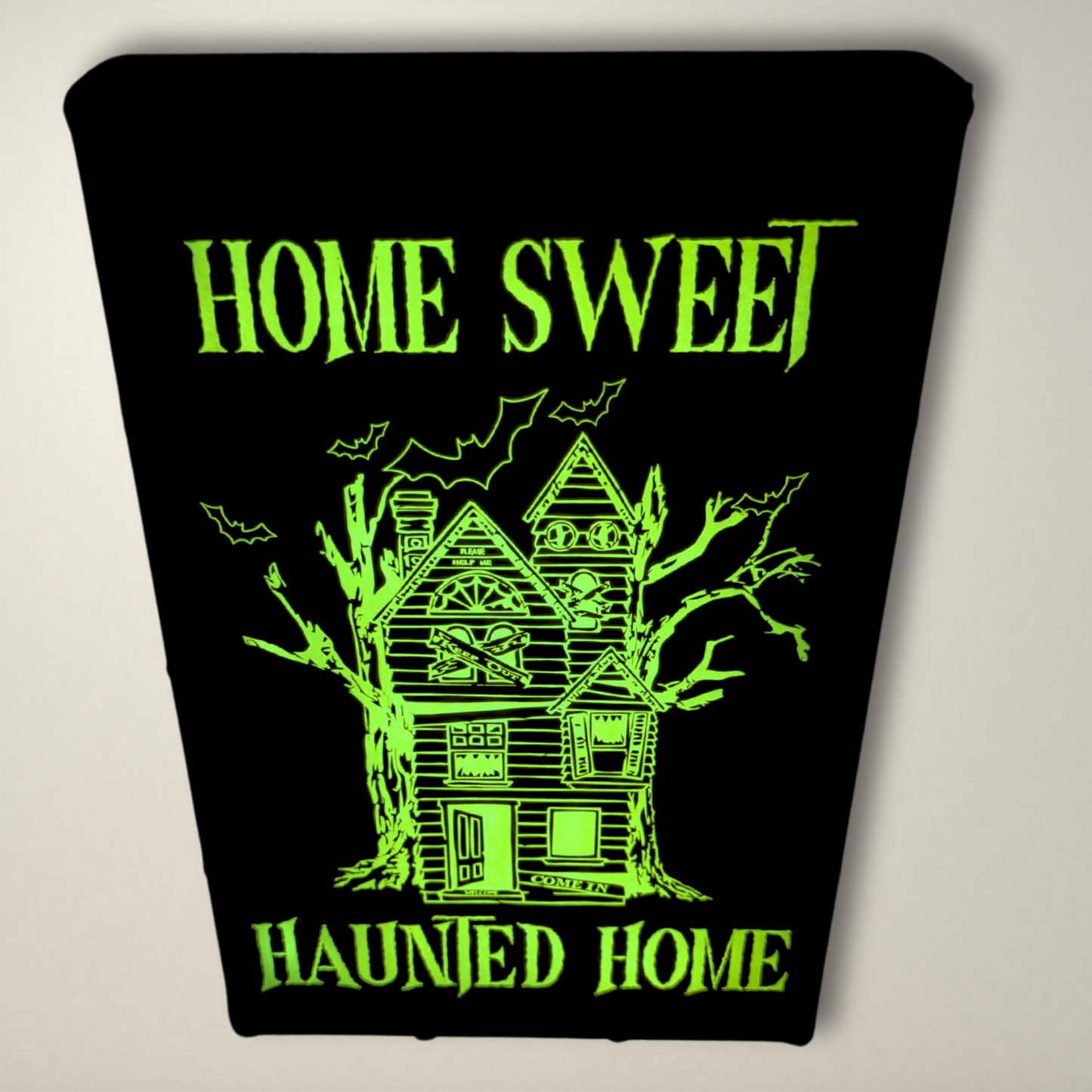 Home Sweet Haunted Home LED Lightbox Medium