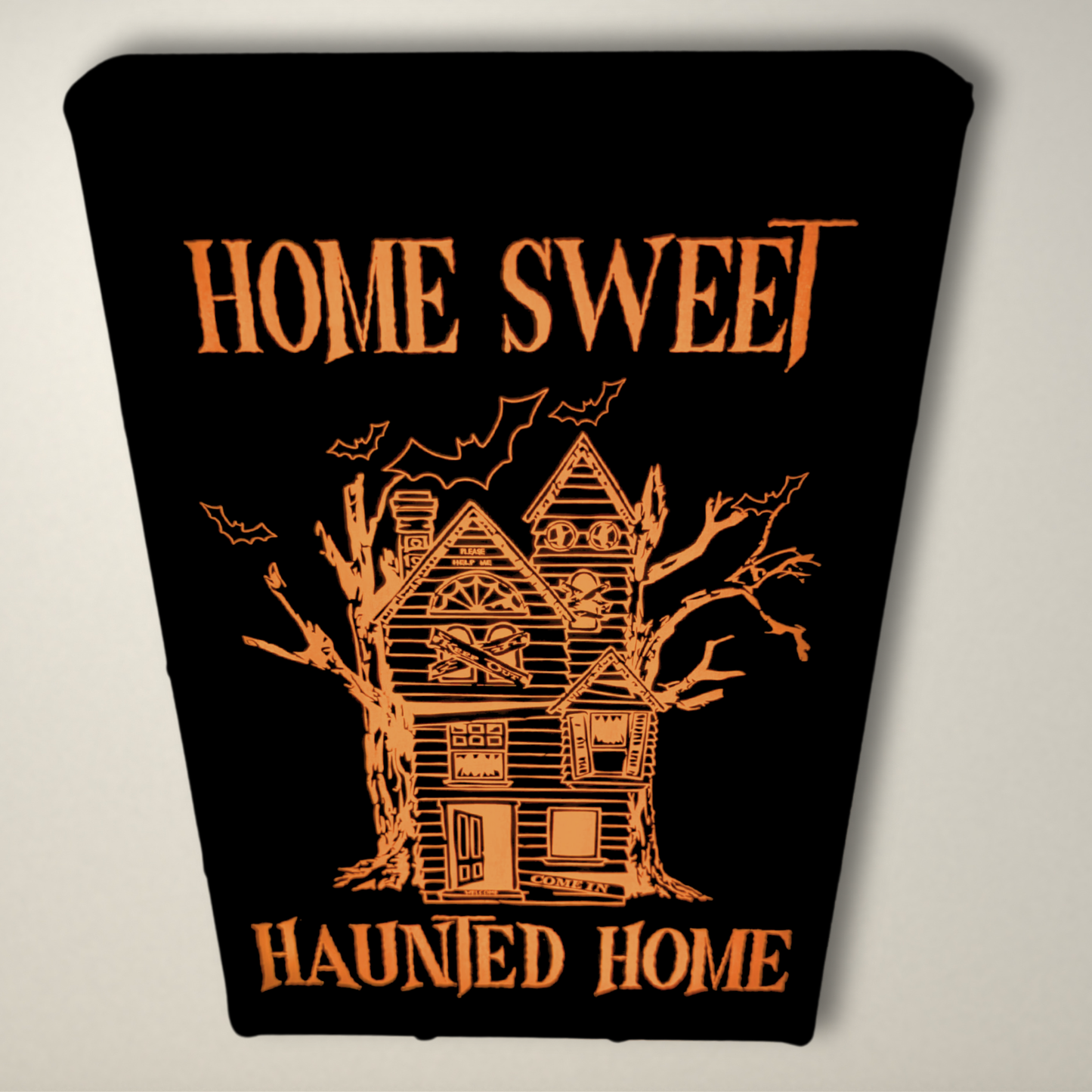 Home Sweet Haunted Home LED Lightbox Medium