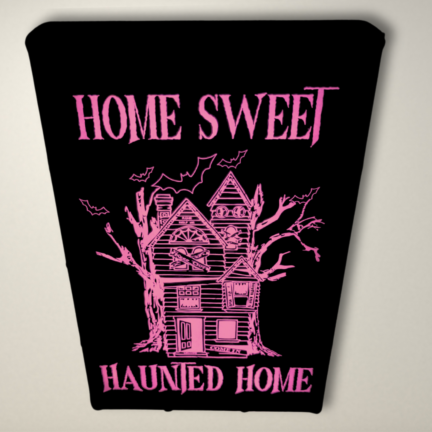 Home Sweet Haunted Home LED Lightbox Medium