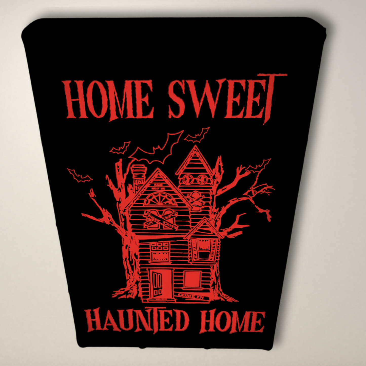 Home Sweet Haunted Home LED Lightbox Medium