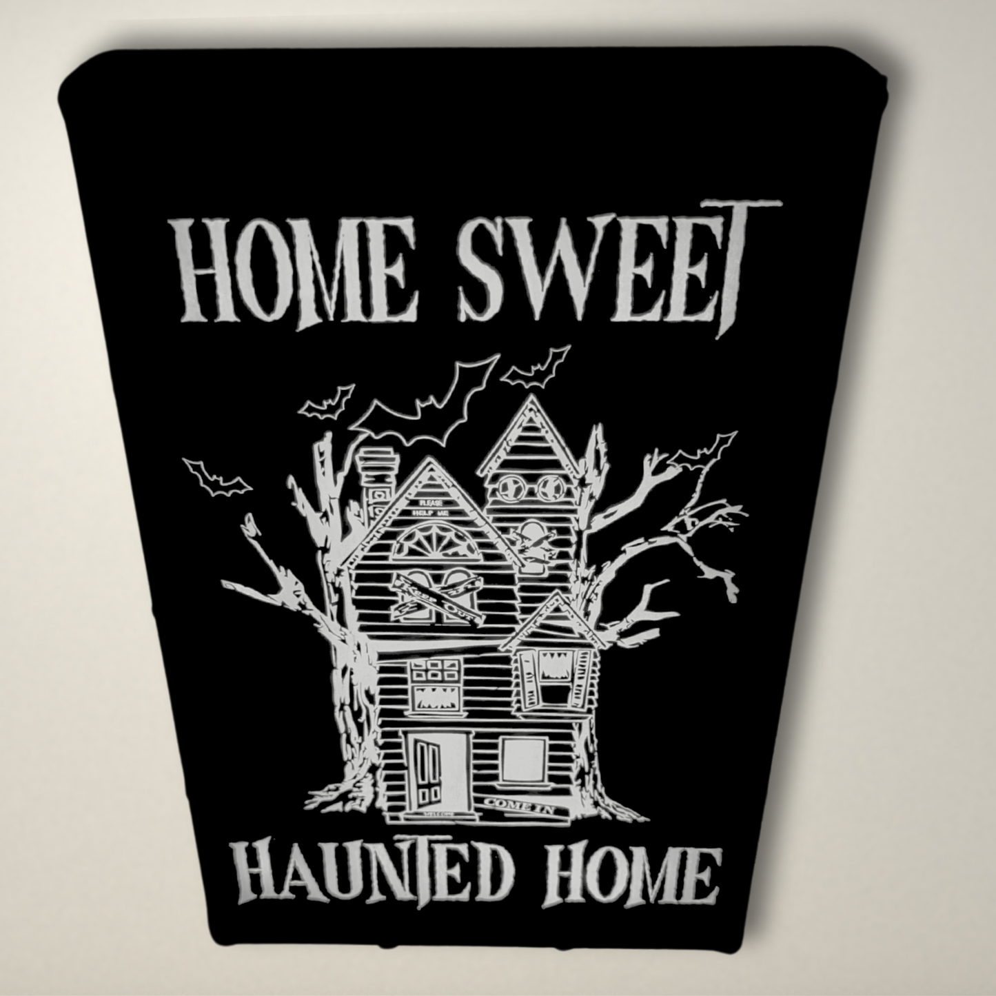 Home Sweet Haunted Home LED Lightbox Medium