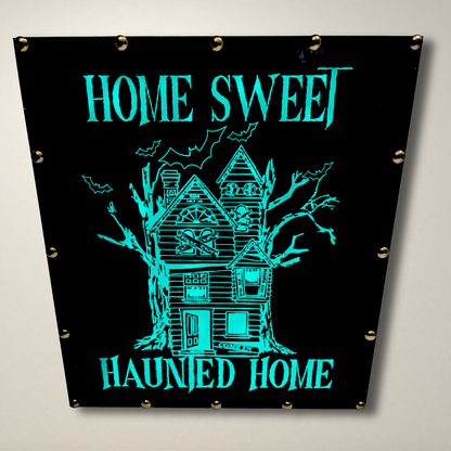 Home Sweet Haunted Home LED Lightbox Large
