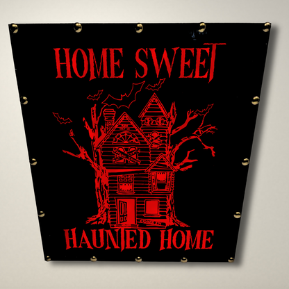Home Sweet Haunted Home LED Lightbox Large