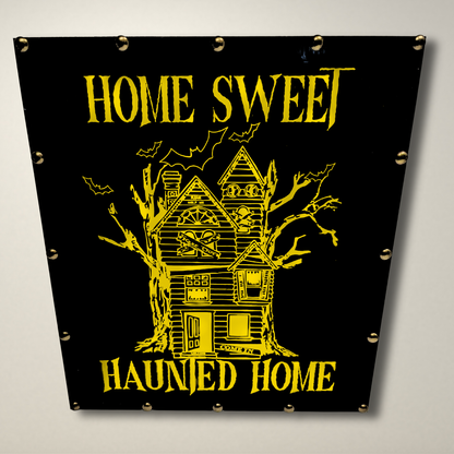 Home Sweet Haunted Home LED Lightbox Large