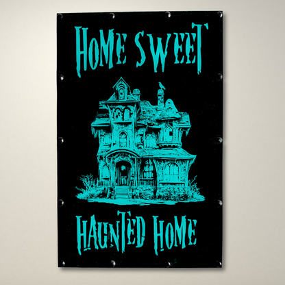 Home Sweet Haunted Home Detailed LED Lightbox