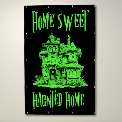 Home Sweet Haunted Home Detailed LED Lightbox