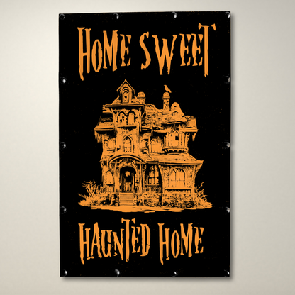 Home Sweet Haunted Home Detailed LED Lightbox