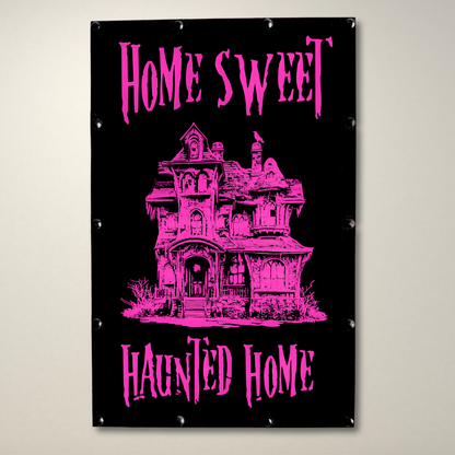 Home Sweet Haunted Home Detailed LED Lightbox