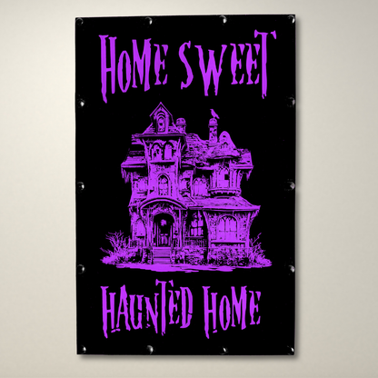 Home Sweet Haunted Home Detailed LED Lightbox