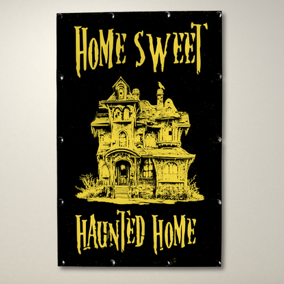 Home Sweet Haunted Home Detailed LED Lightbox
