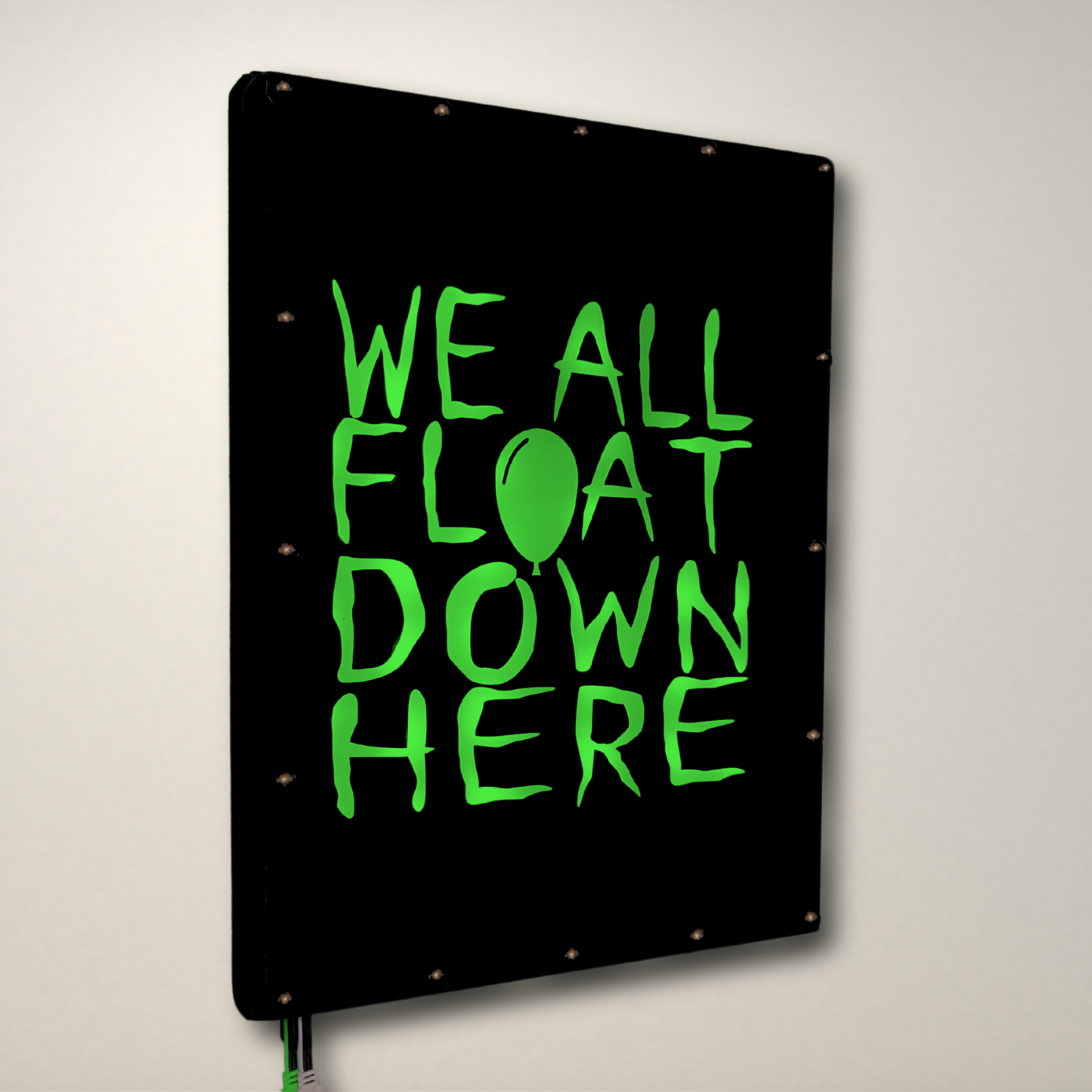 We All Float Down Here LED Lightbox Medium