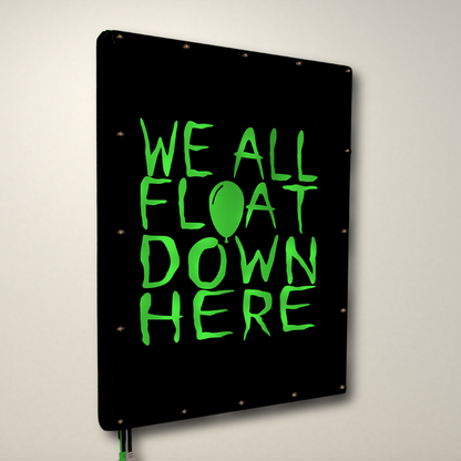 We All Float Down Here LED Lightbox Medium
