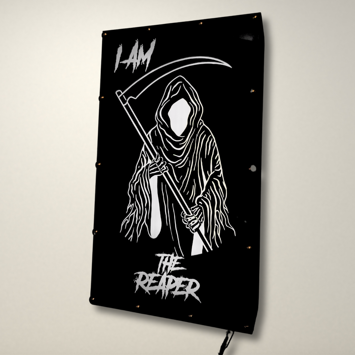 I Am The Reaper LED Lightbox