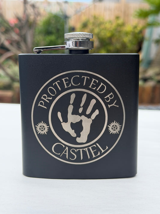 Protected by Castiel Hipflask