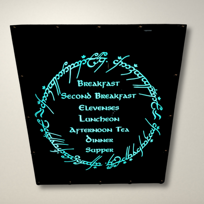 Lord of the Rings Hobbit Meals LED Lightbox Large