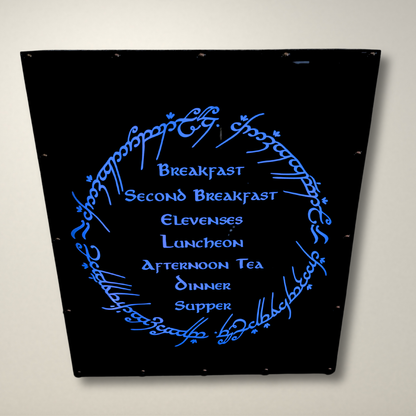 Lord of the Rings Hobbit Meals LED Lightbox Large
