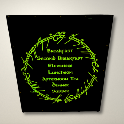 Lord of the Rings Hobbit Meals LED Lightbox Large