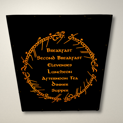 Lord of the Rings Hobbit Meals LED Lightbox Large