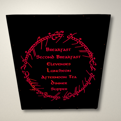 Lord of the Rings Hobbit Meals LED Lightbox Large