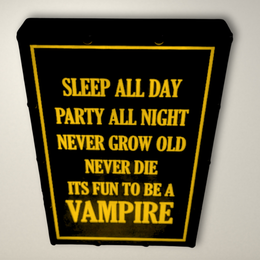 Fun to be a Vampire LED Lightbox