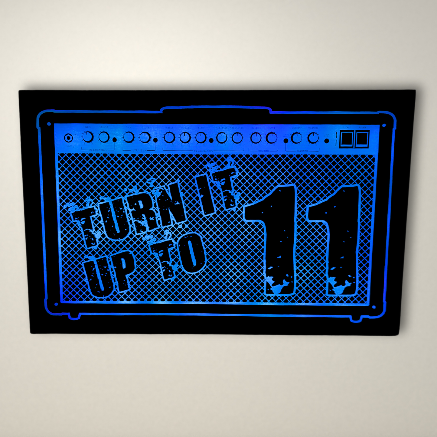 Amp Turn it up to 11 LED Light Box