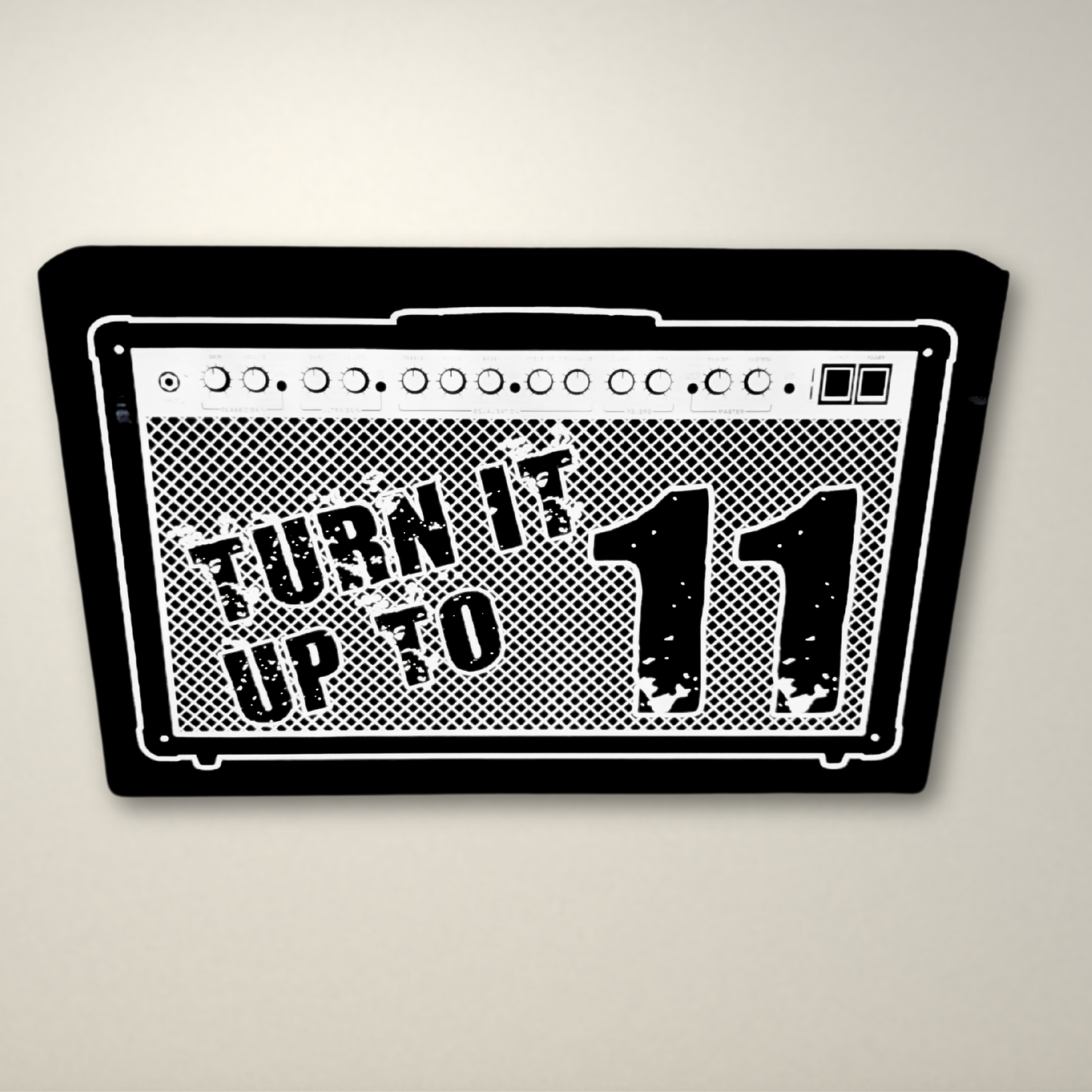 Amp Turn it up to 11 LED Light Box