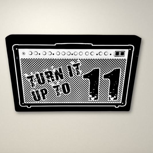 Amp Turn it up to 11 LED Light Box
