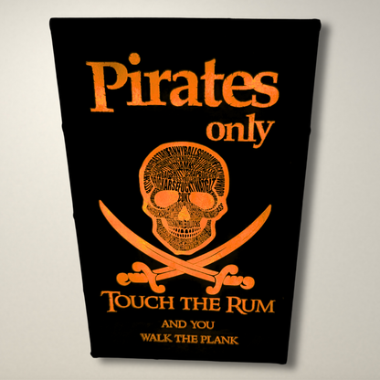 Pirate LED Lightbox (Swear words Skull)