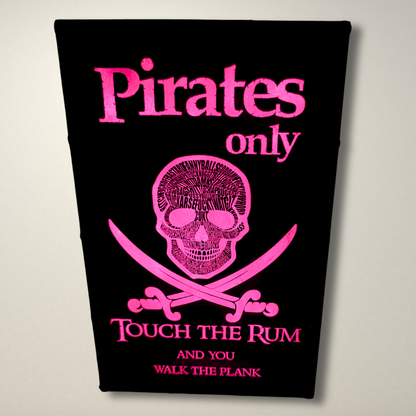 Pirate LED Lightbox (Swear words Skull)