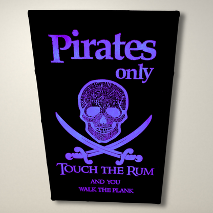 Pirate LED Lightbox (Swear words Skull)