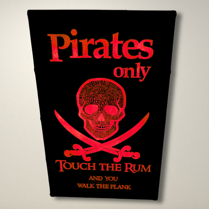 Pirate LED Lightbox (Swear words Skull)