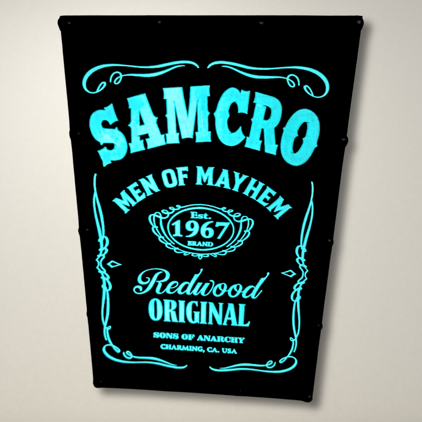 SAMCRO Whiskey LED LIGHTBOX