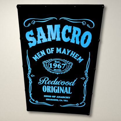 SAMCRO Whiskey LED LIGHTBOX