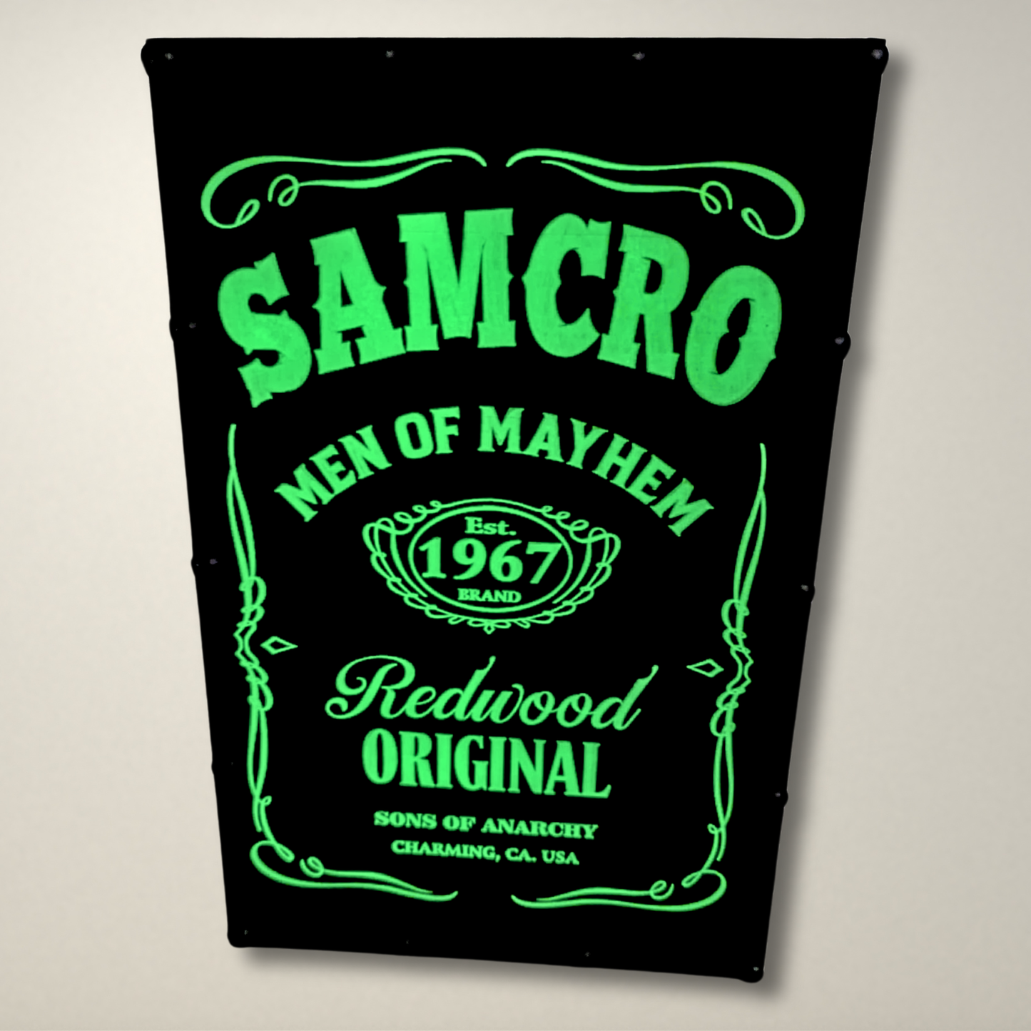 SAMCRO Whiskey LED LIGHTBOX