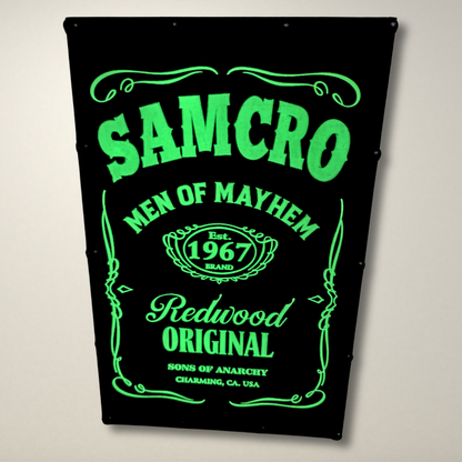 SAMCRO Whiskey LED LIGHTBOX