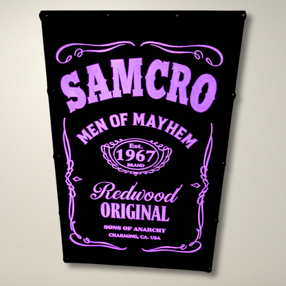 SAMCRO Whiskey LED LIGHTBOX