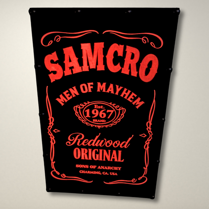SAMCRO Whiskey LED LIGHTBOX