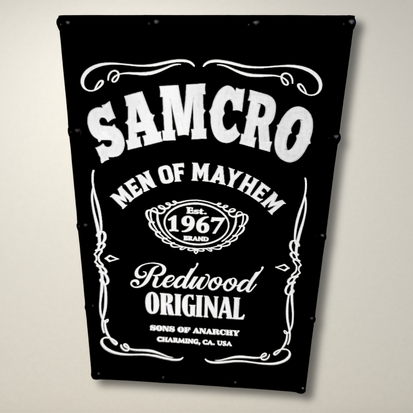 SAMCRO Whiskey LED LIGHTBOX
