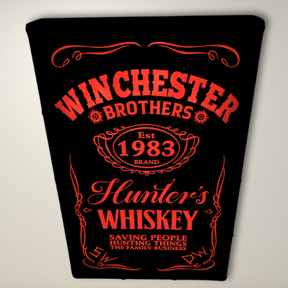 Supernatural Winchester Brothers Hunters Whiskey LED Lightbox