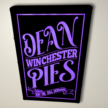 Supernatural Inspired Dean Winchester Pies LED Lightbox